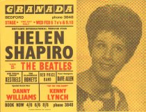 Beatles- Helen Shapiro-Kestrels etc lobby card repro