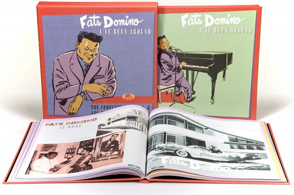 DOMINO, Fats-I've Been Around 12 CD/DVD box set & hardback book